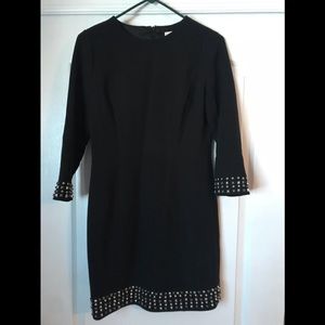 Michael Kors Black Embellished Dress Size 4